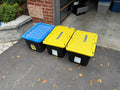 Set of Three 102L Storage Bins