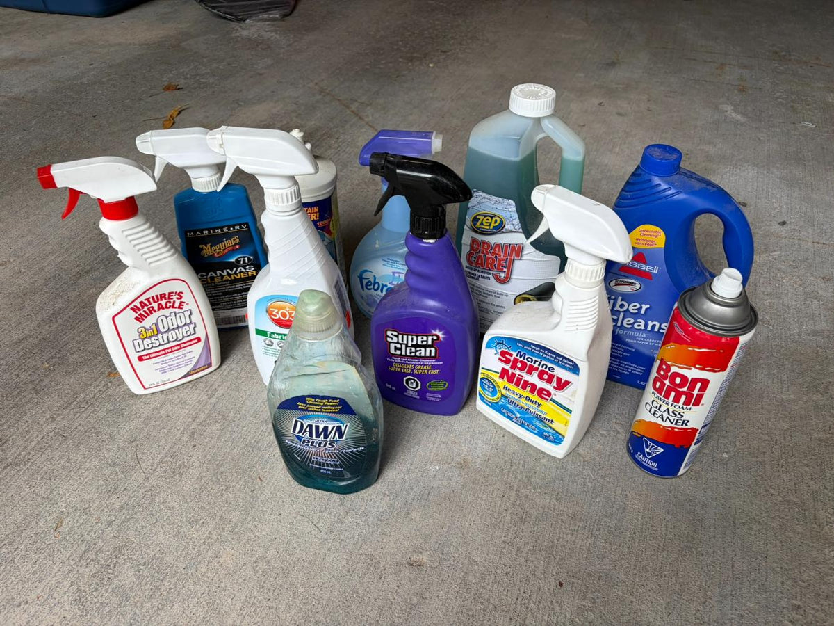 Cleaning Supplies Lot