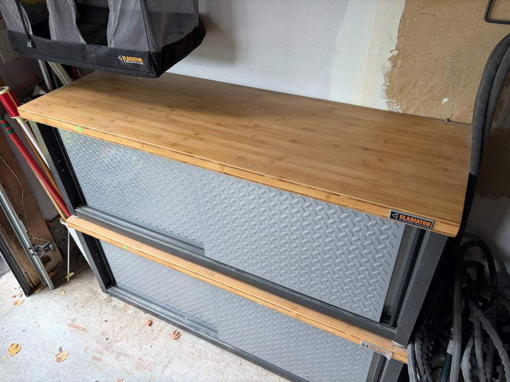 Pair Gladiator Storage Benches