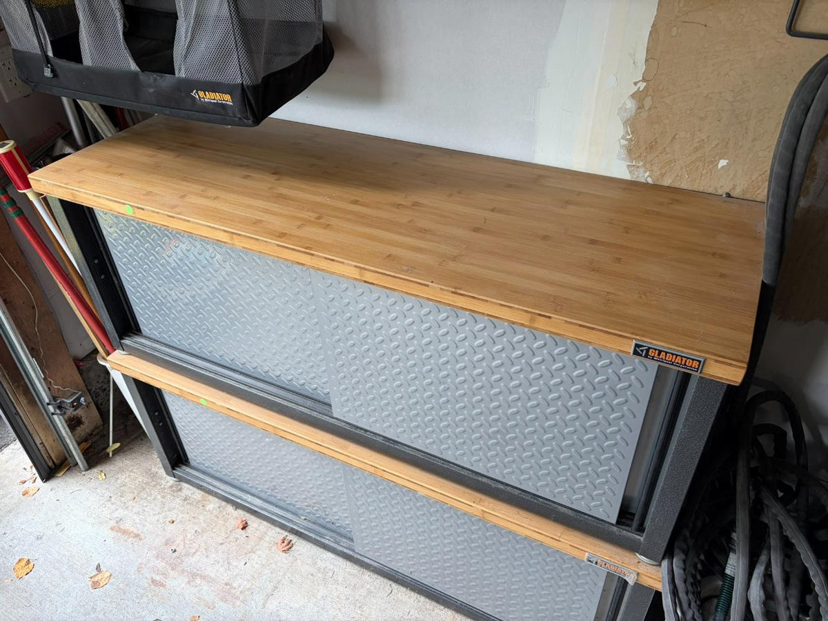 Pair Gladiator Storage Benches