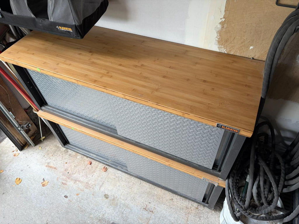 Pair Gladiator Storage Benches