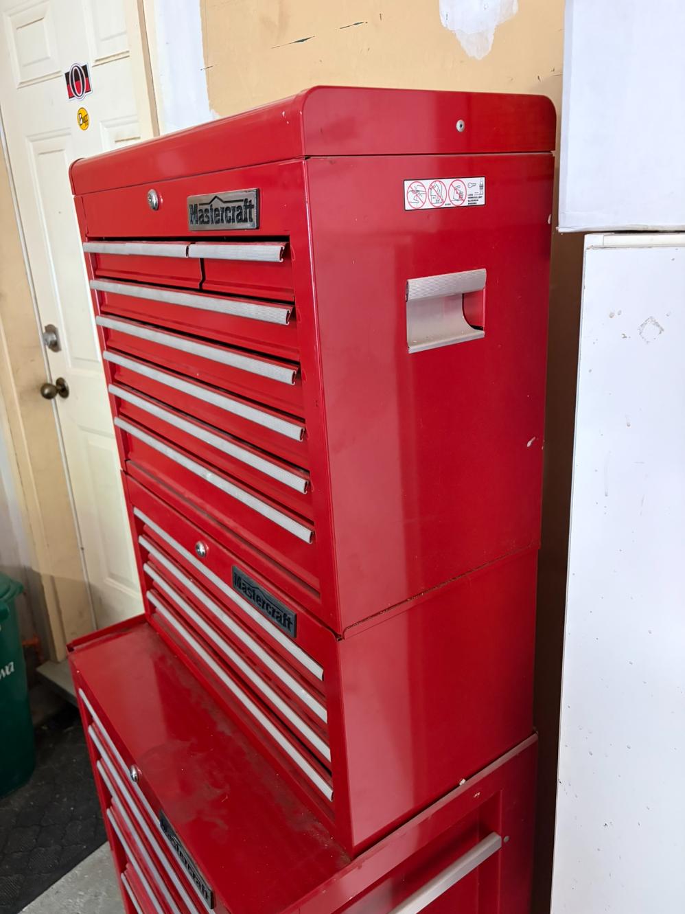 3 Piece Mastercraft Stacking Tool Chest