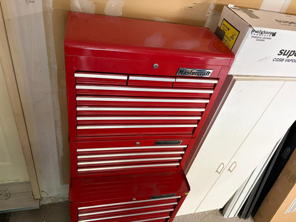 3 Piece Mastercraft Stacking Tool Chest