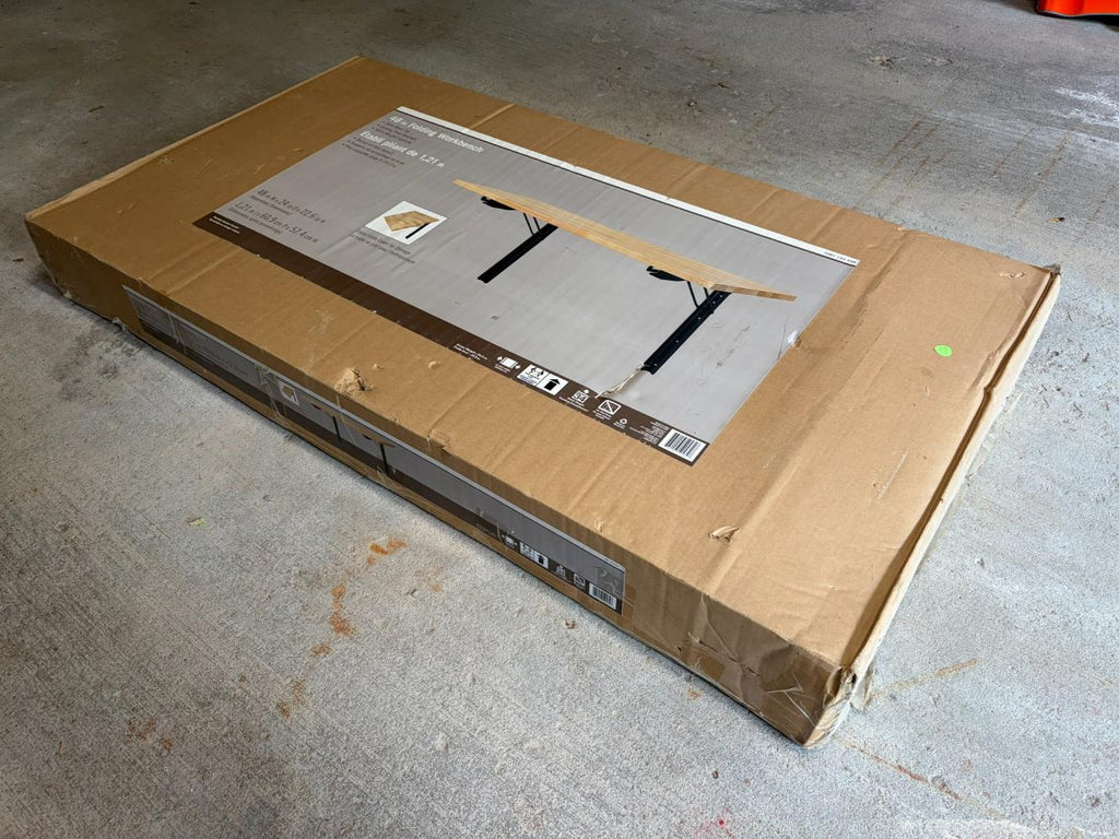 48” Solid Wood Fold Down Workbench