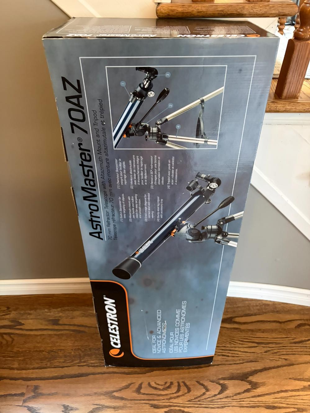 Celestron AstroMaster Telescope 70AZ