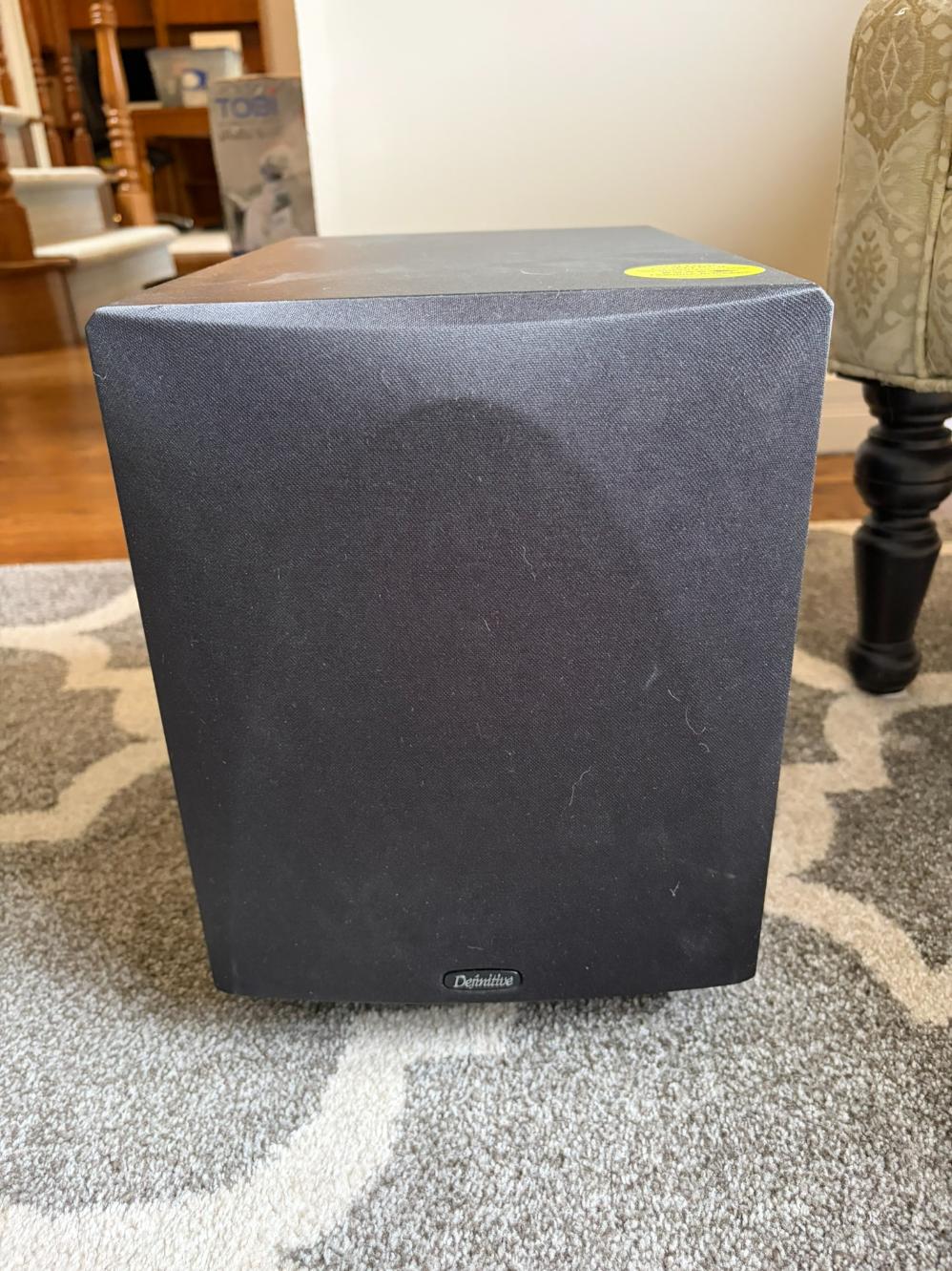 Definitive ProSub 800 & ProCenter Speaker 1000