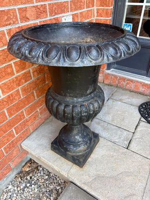 Single Cast Metal Planter Lot #1