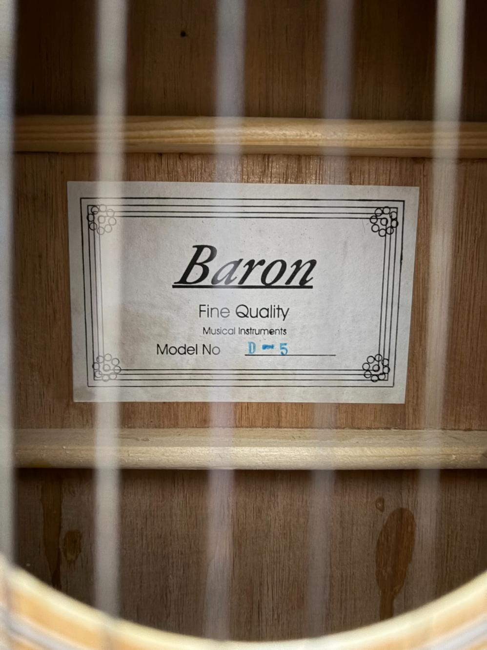 Baron D5 Guitar with Hard Case