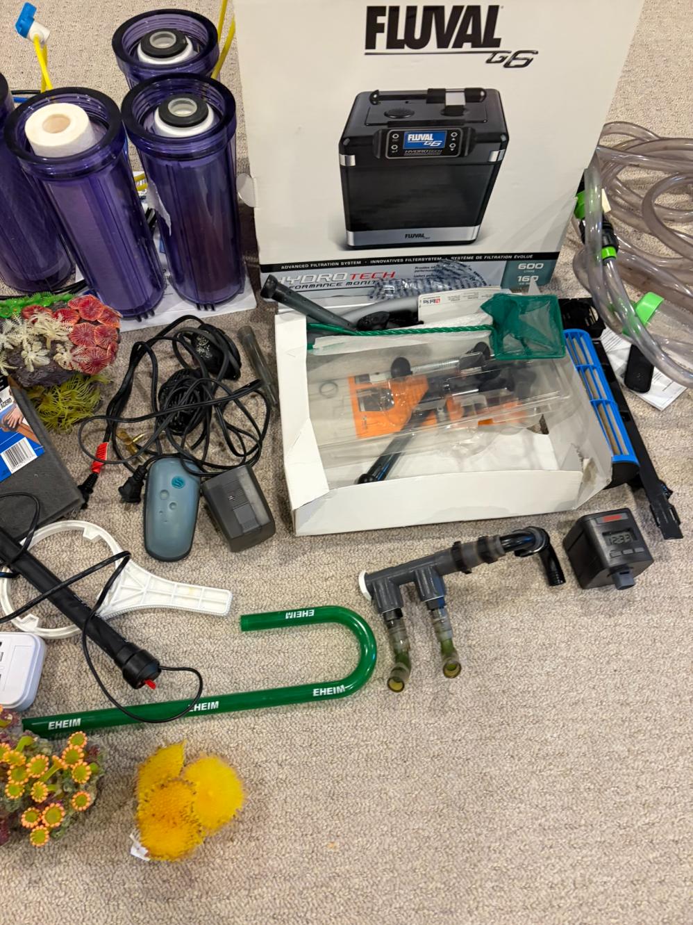 Fish Tank Accessories Lot