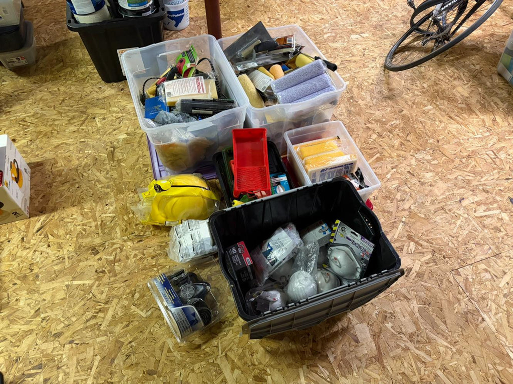 Painting Supplies Lot