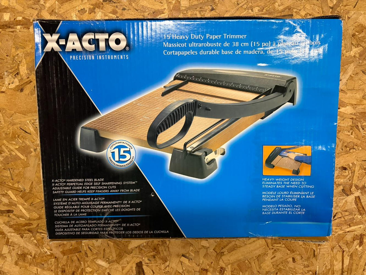 X-Acto 15” Heavy Duty Paper Trimmer