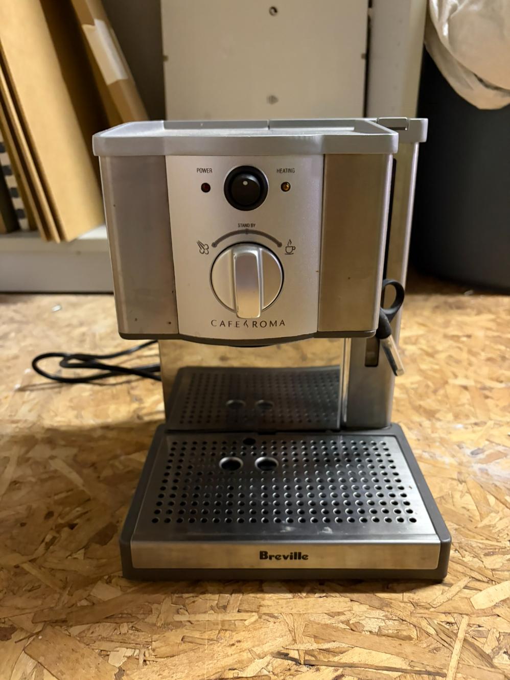 Breville Cafe Roma Espresso Coffee Maker ESP8XL