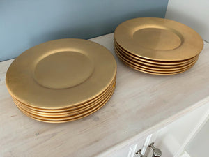 Set of 12 Pier 1 Imports Charger Plates