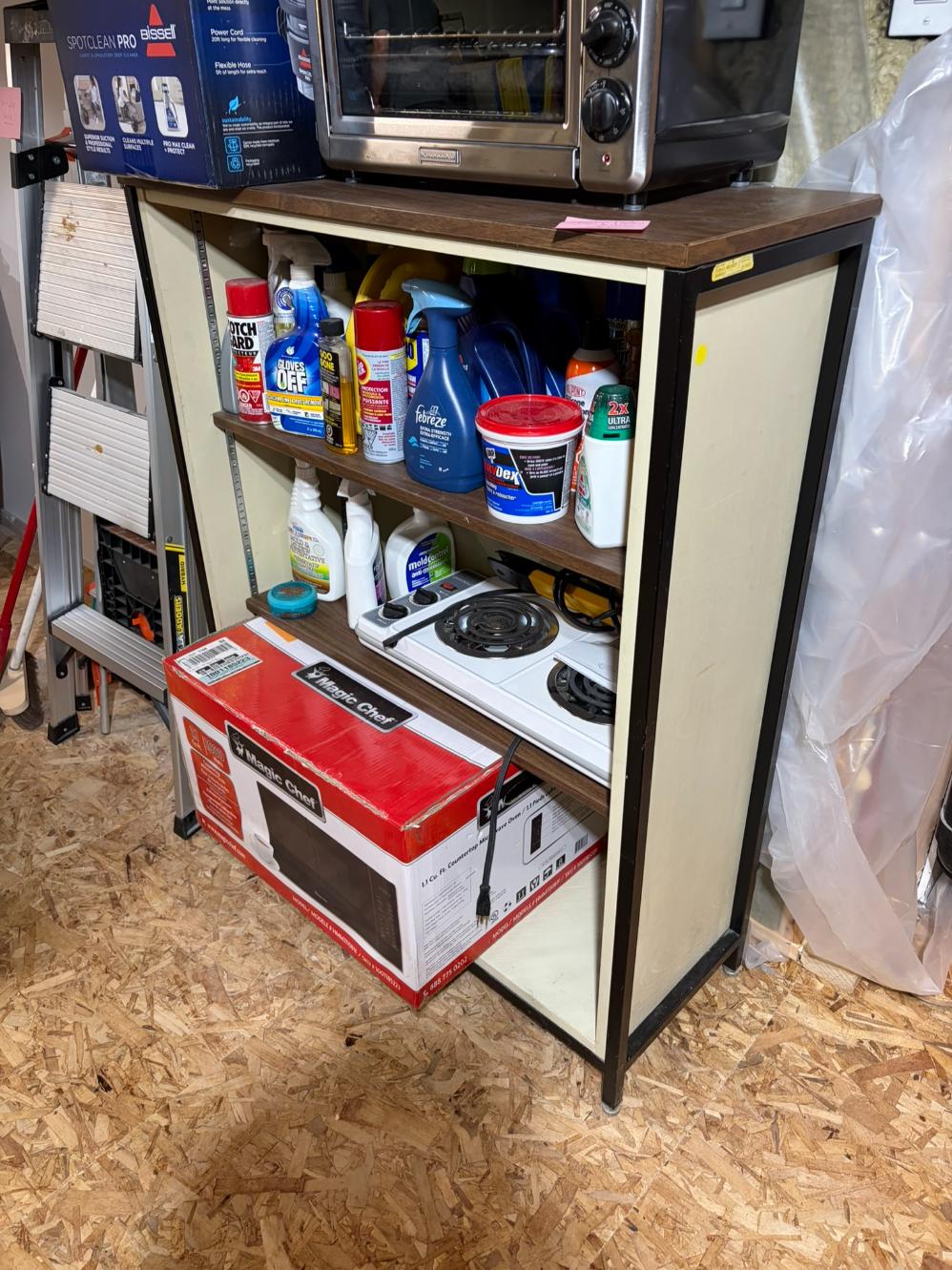 Metal Shelving Unit