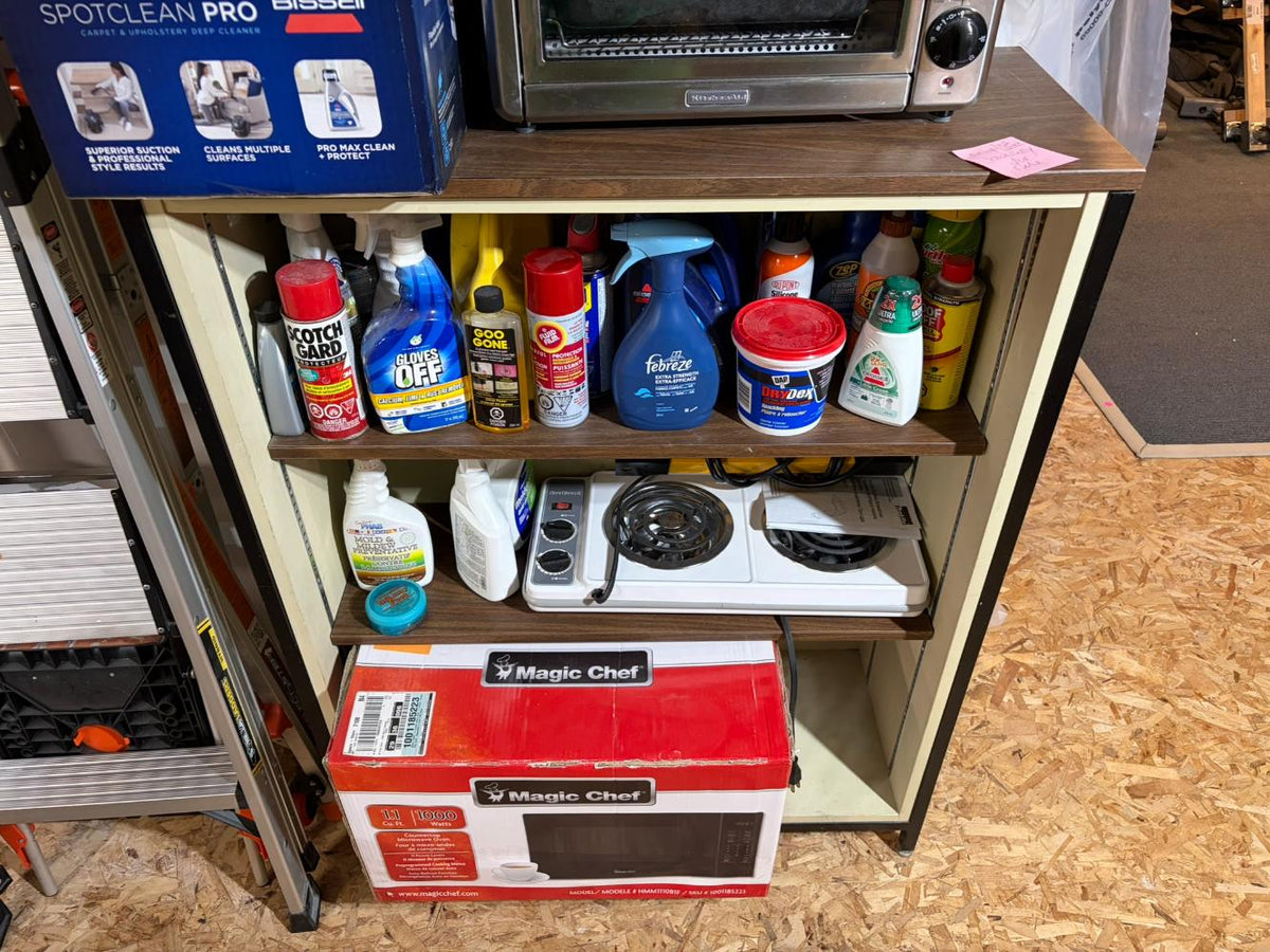 Metal Shelving Unit