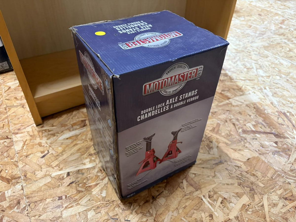 Motomaster Double Lock Axle Stands