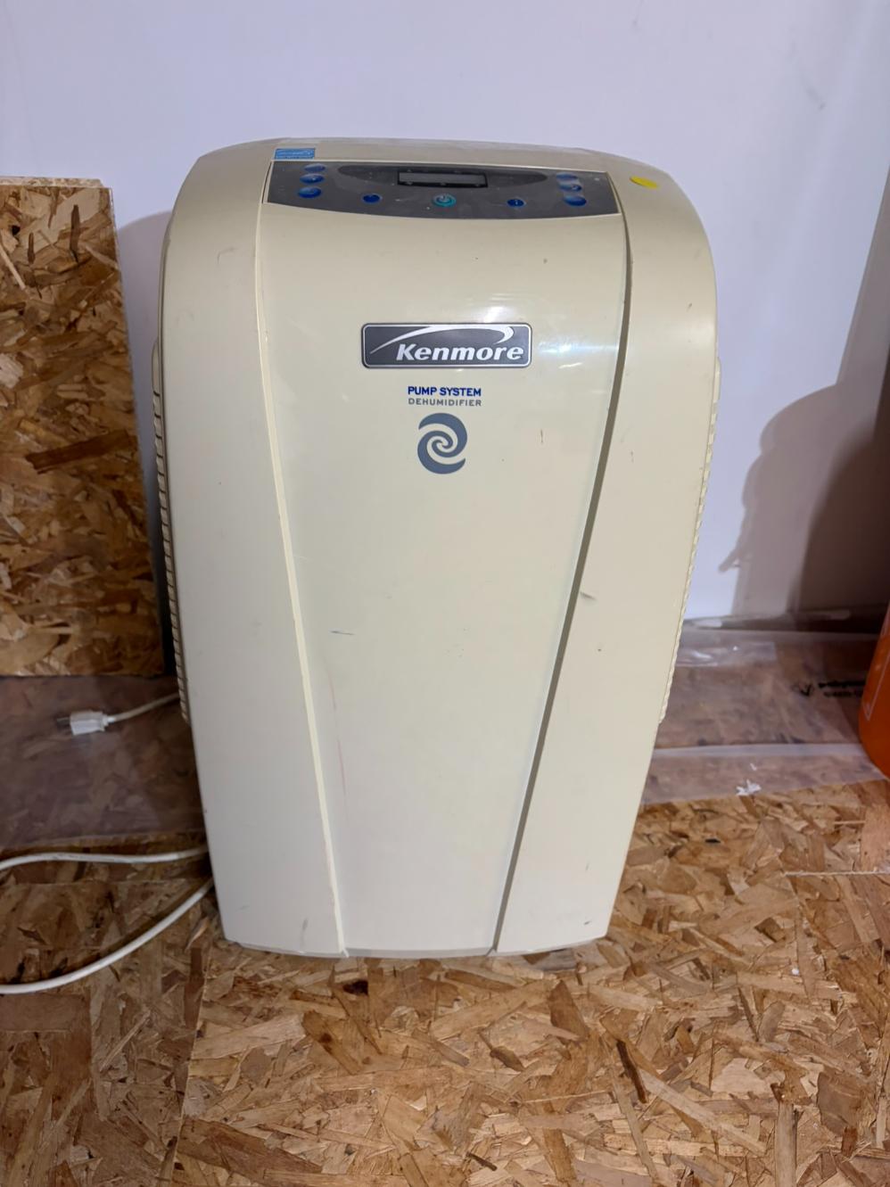Kenmore Pump System Dehumidifier