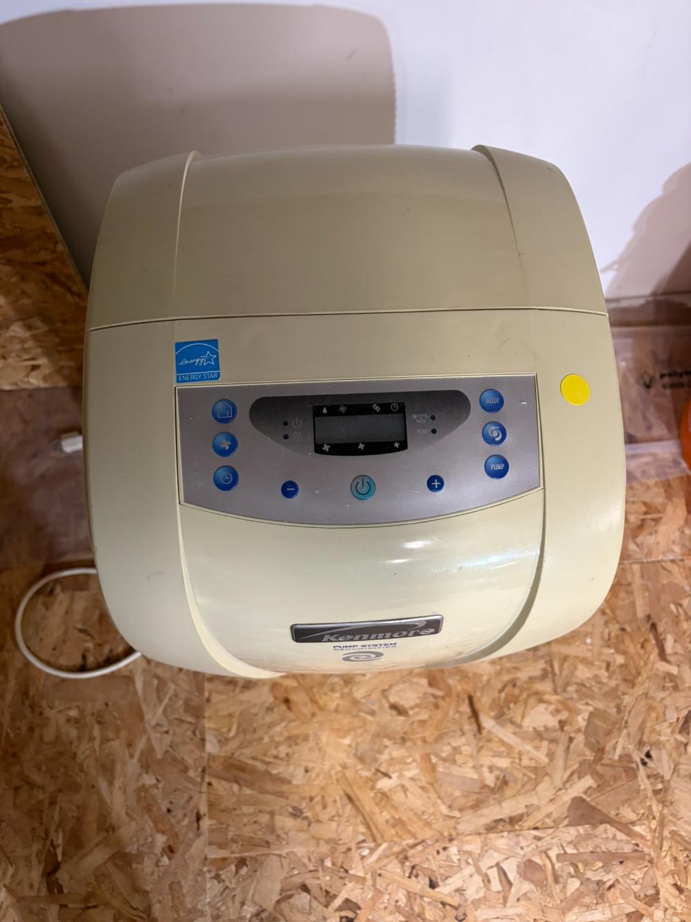 Kenmore Pump System Dehumidifier