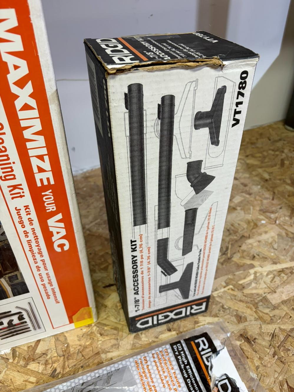 Ridgid Shop Vac Accessories Lot