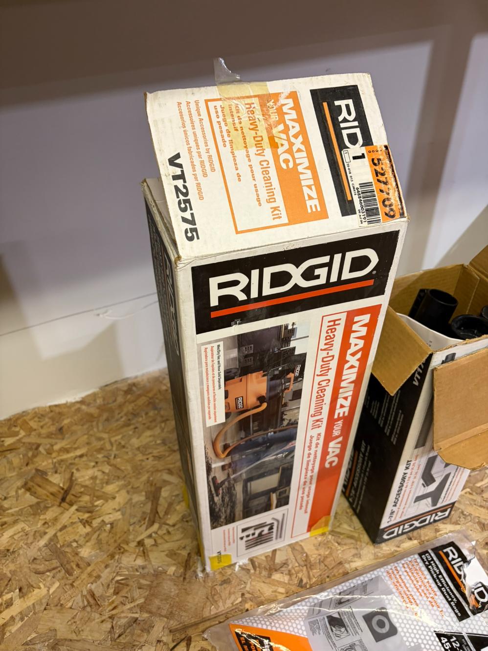 Ridgid Shop Vac Accessories Lot