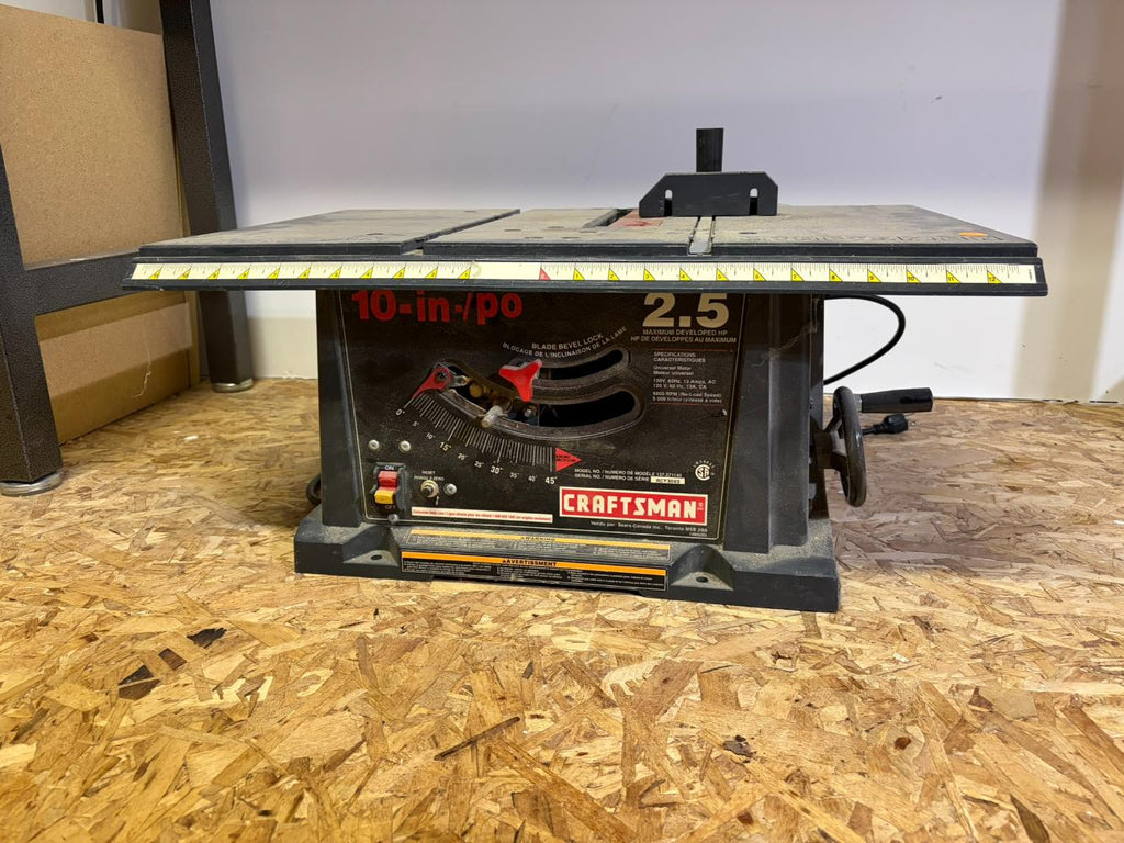 Craftsman Table Saw 137.271140