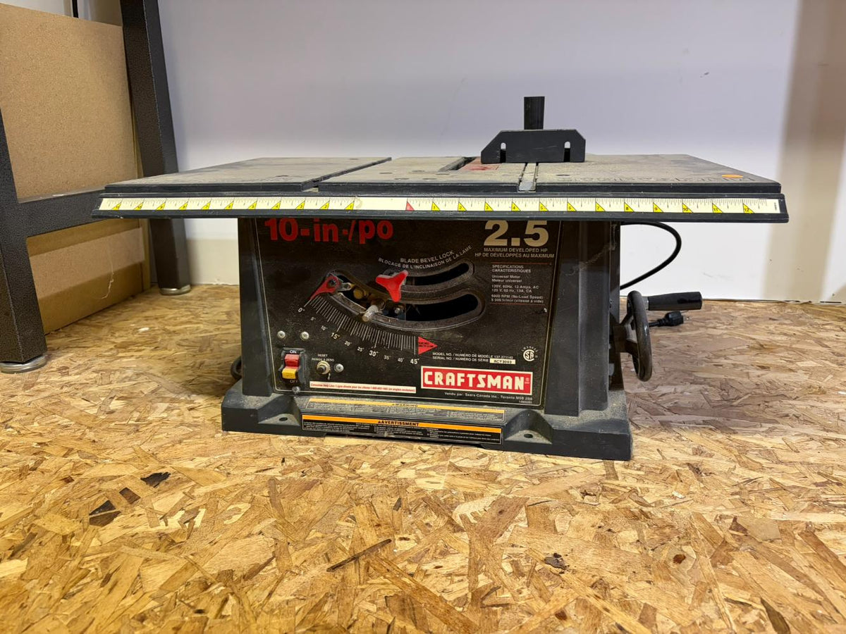 Craftsman Table Saw 137.271140