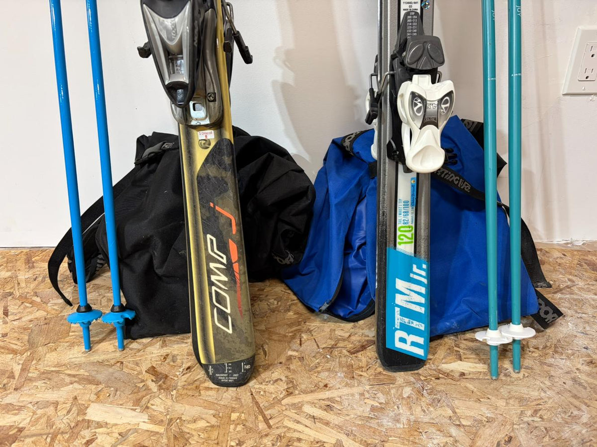Childrens Skis Lot