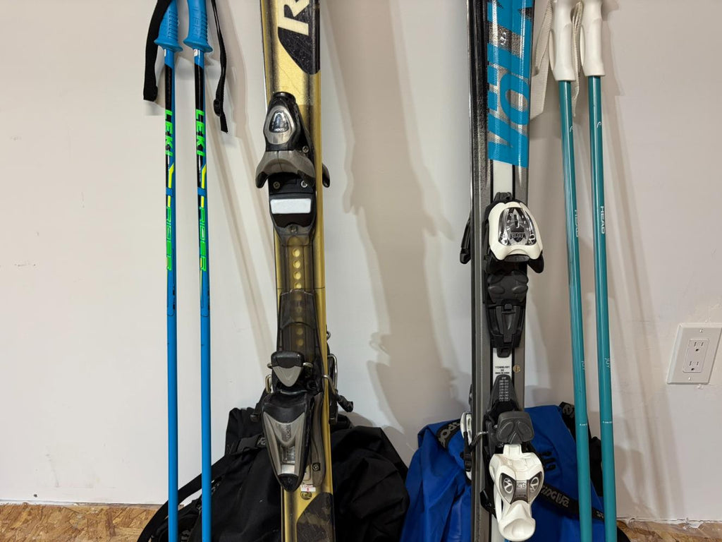 Childrens Skis Lot