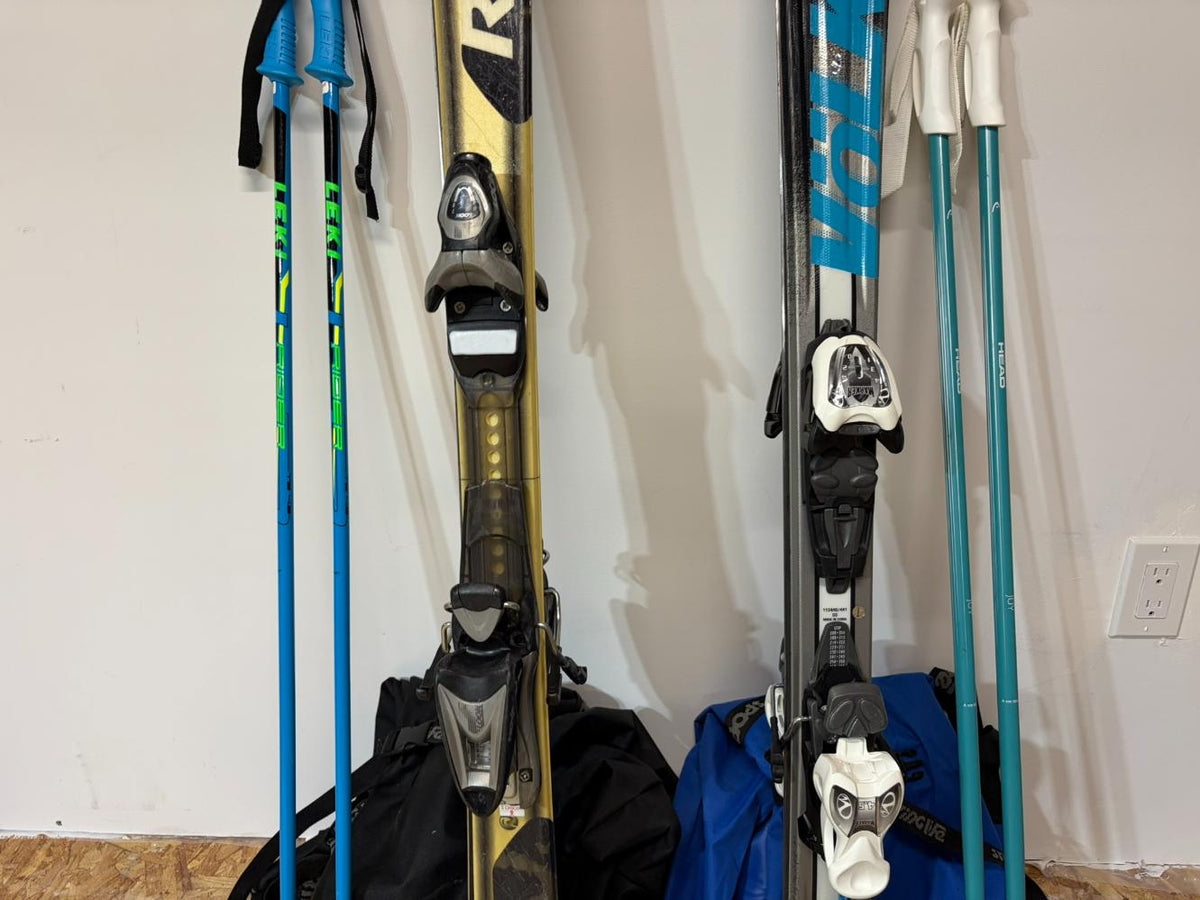 Childrens Skis Lot