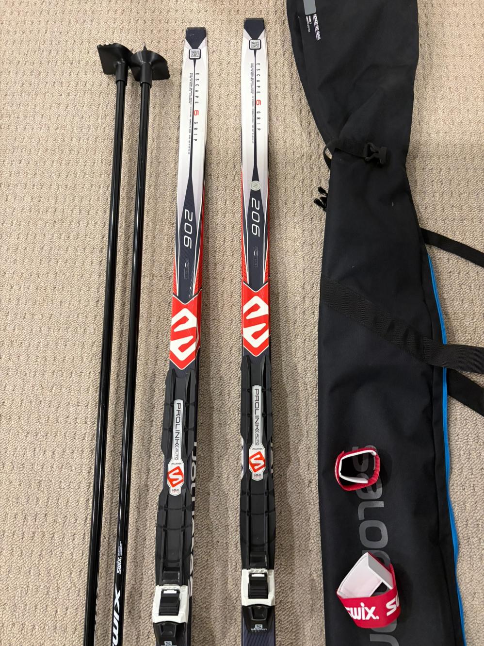 Salomon Cross Country Skis Lot