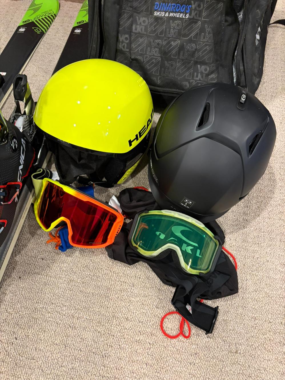 Power Line Blizzard Downhill Skis Lot