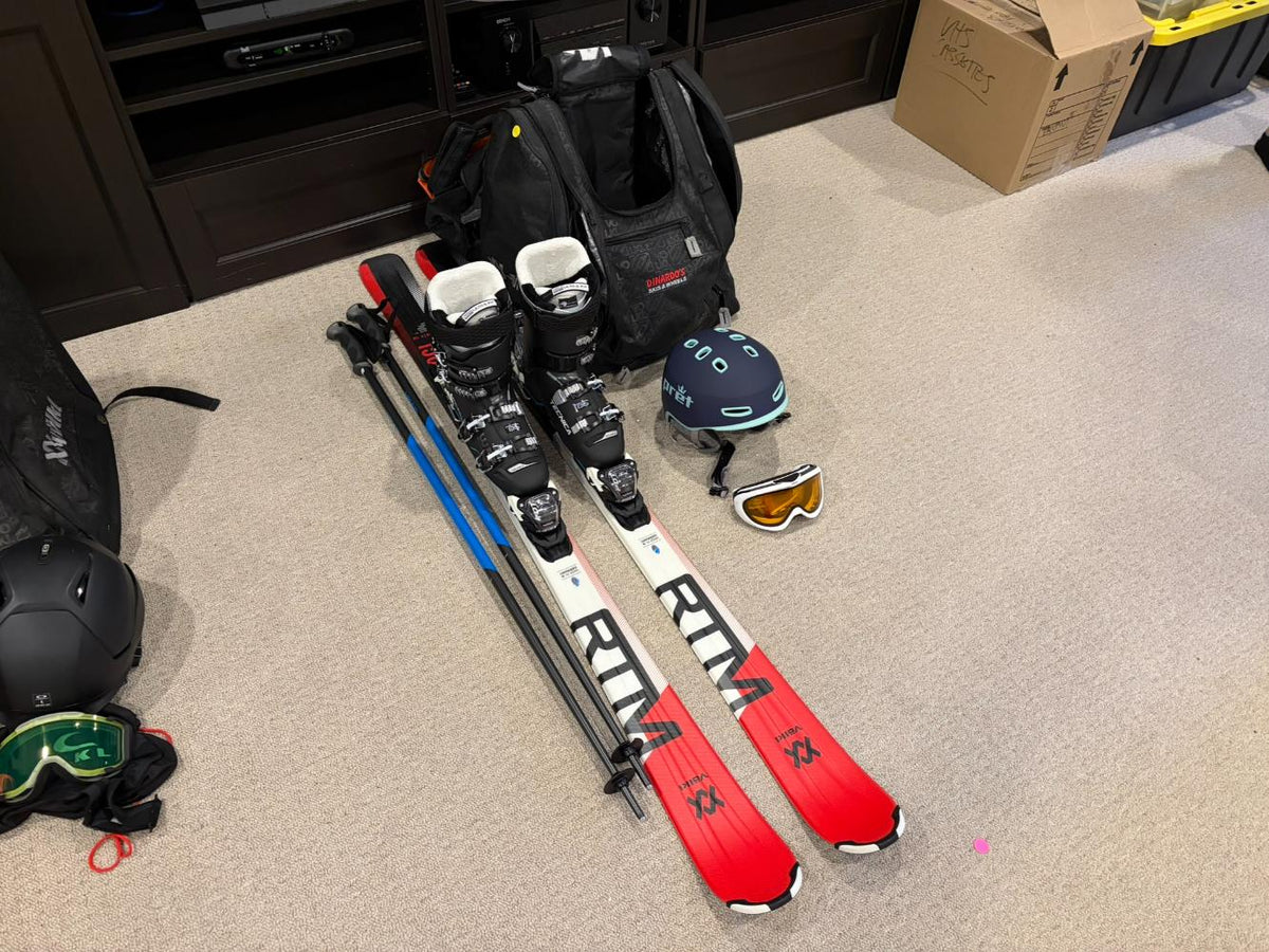 Volkl RTM Downhill Skis Lot