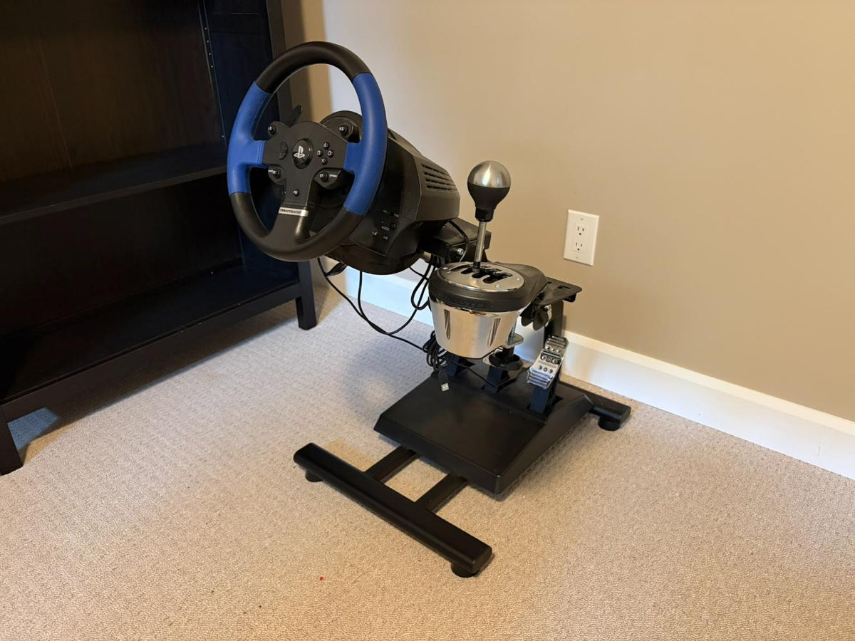 PlayStation Thrustmaster Racing Wheel, Shifter &amp; Pedals with Mount