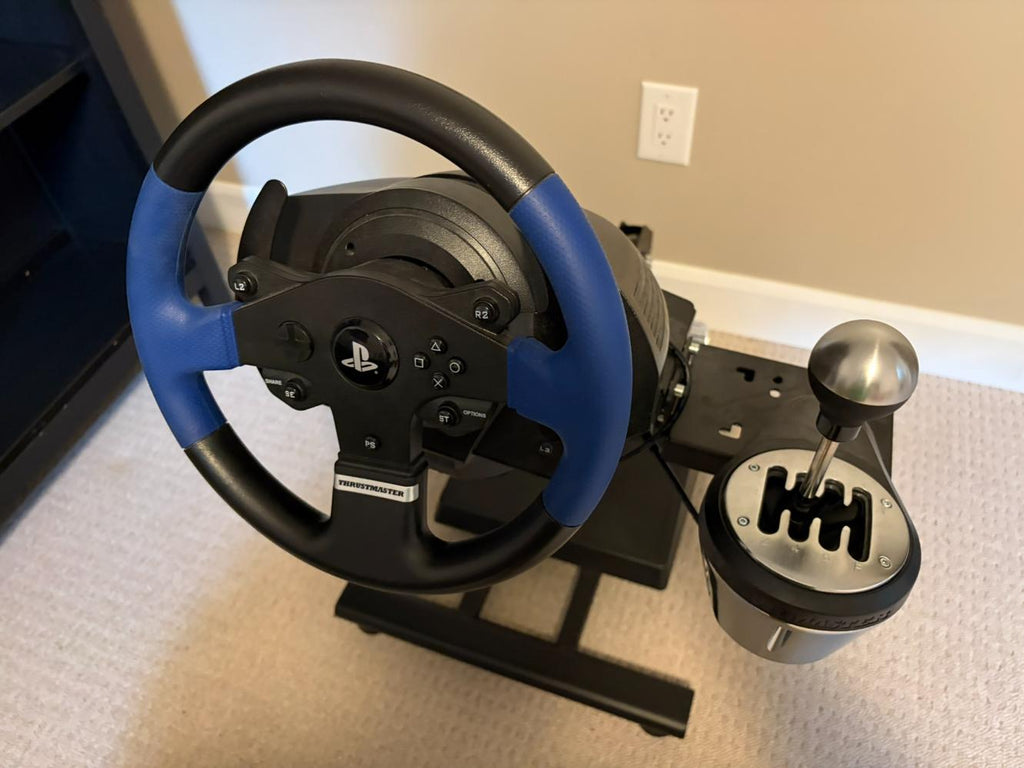PlayStation Thrustmaster Racing Wheel, Shifter &amp; Pedals with Mount