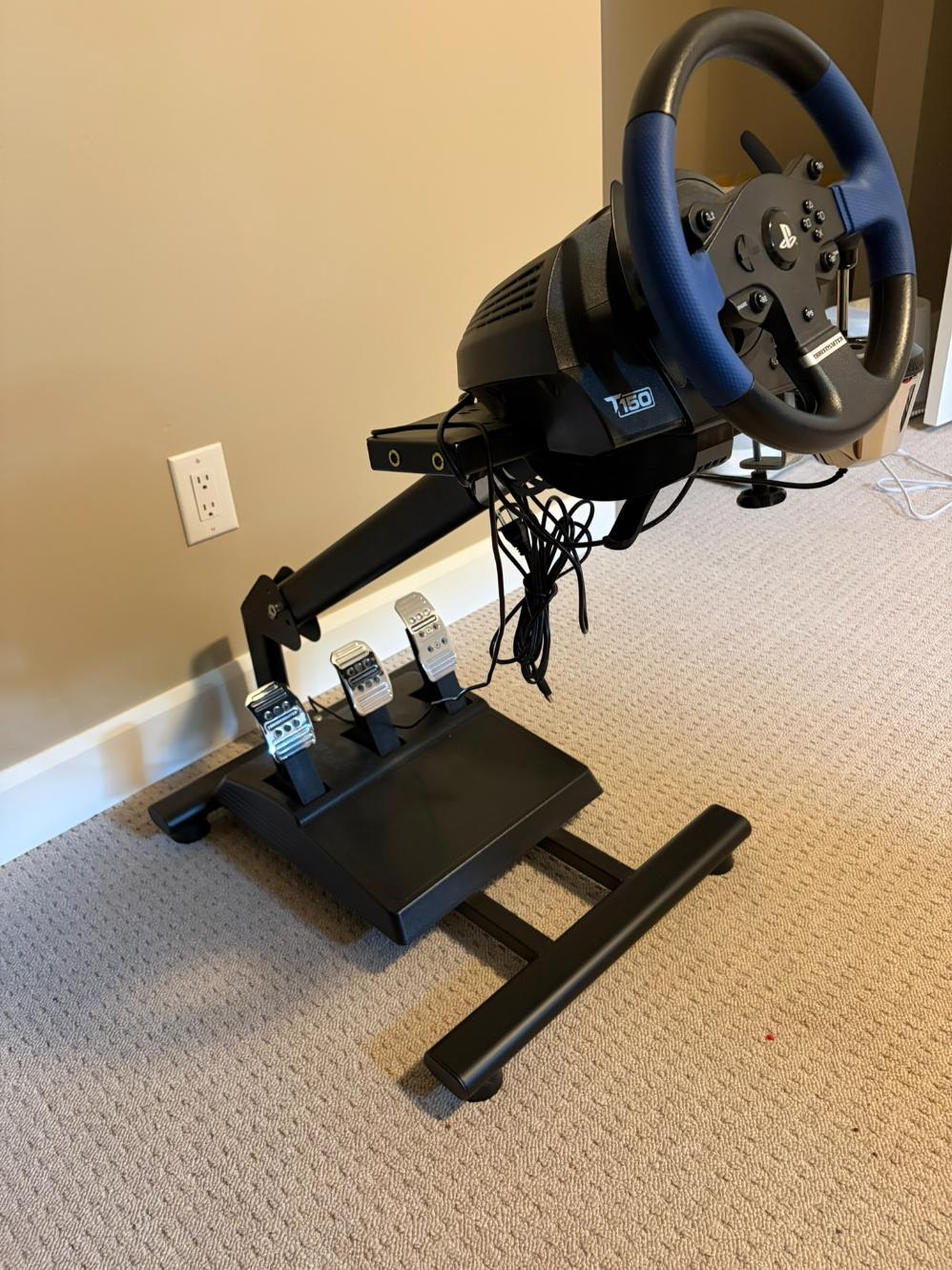 PlayStation Thrustmaster Racing Wheel, Shifter &amp; Pedals with Mount