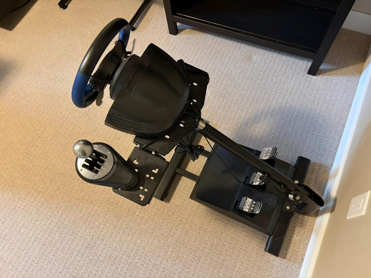 PlayStation Thrustmaster Racing Wheel, Shifter &amp; Pedals with Mount