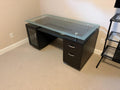 Glass Top Desk