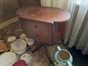 Pedestal Sewing Table