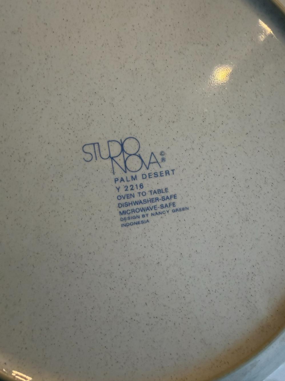 Studio Nova Palm Desert Dishware Lot