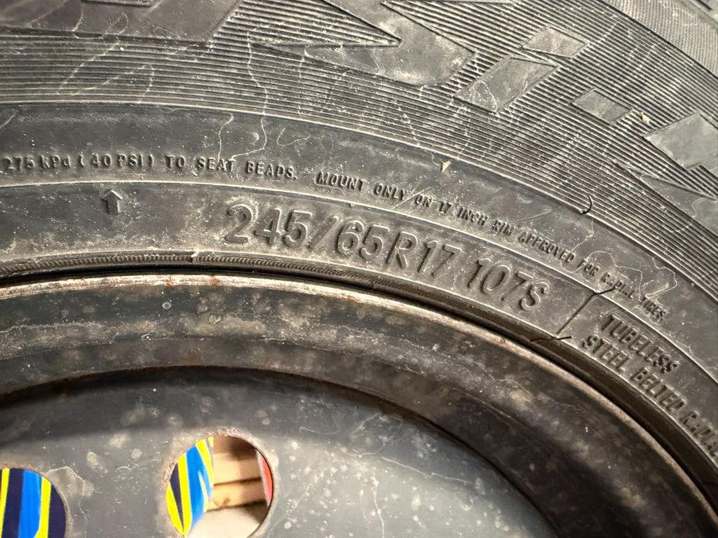 Set of 4 Winter Tires on Rims