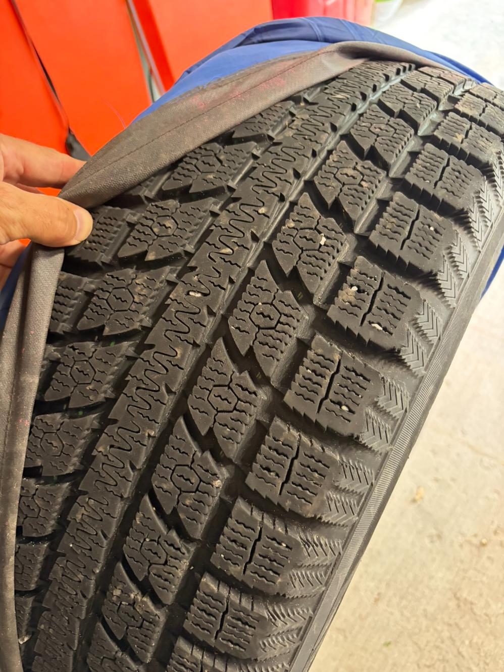 Set of 4 Winter Tires on Rims