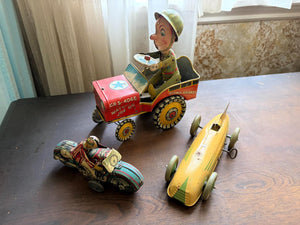 Vintage Metal Toys Lot