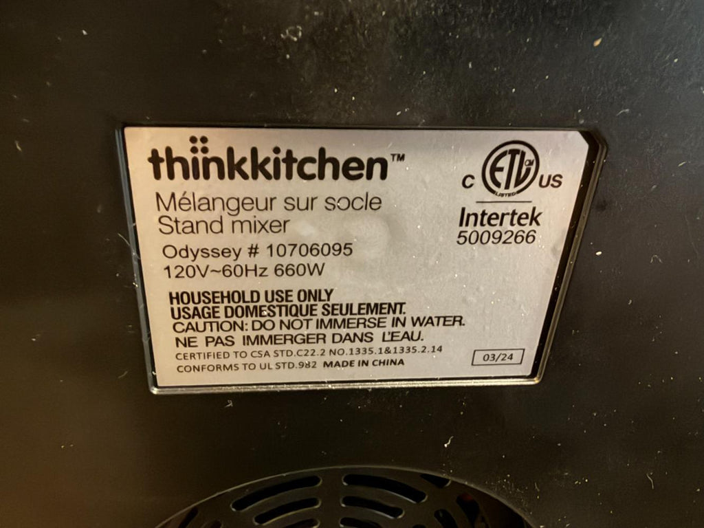 ThinkKitchen Odyssey Stand Mixer 10706095