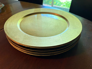 Set of 6 Charger Plates