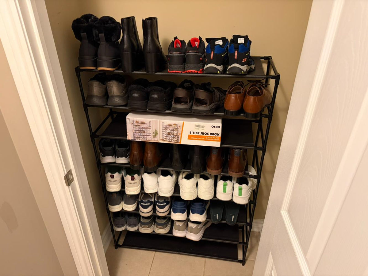 Oyrel 8 Tier Shoe Rack Lot #1