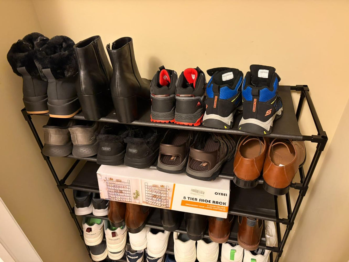 Oyrel 8 Tier Shoe Rack Lot #1