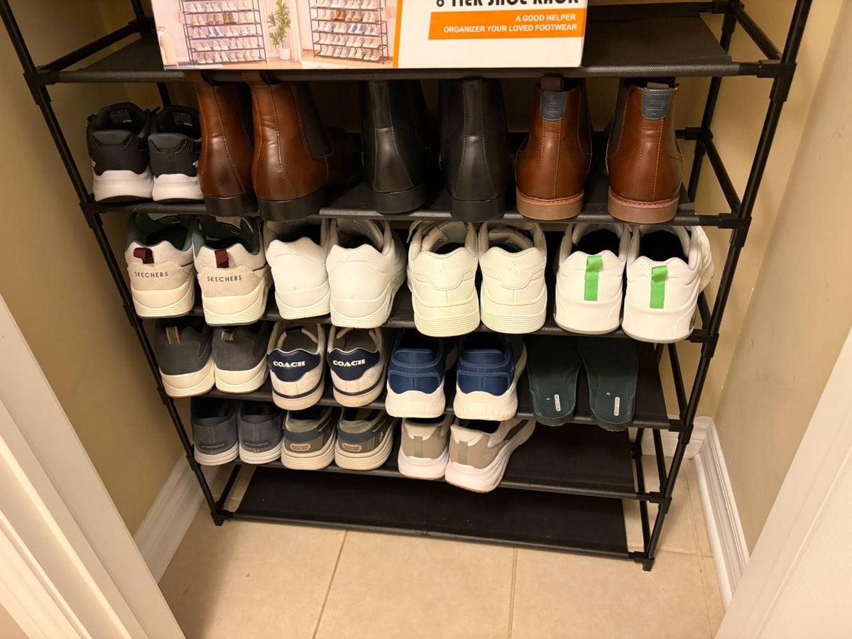 Oyrel 8 Tier Shoe Rack Lot #1