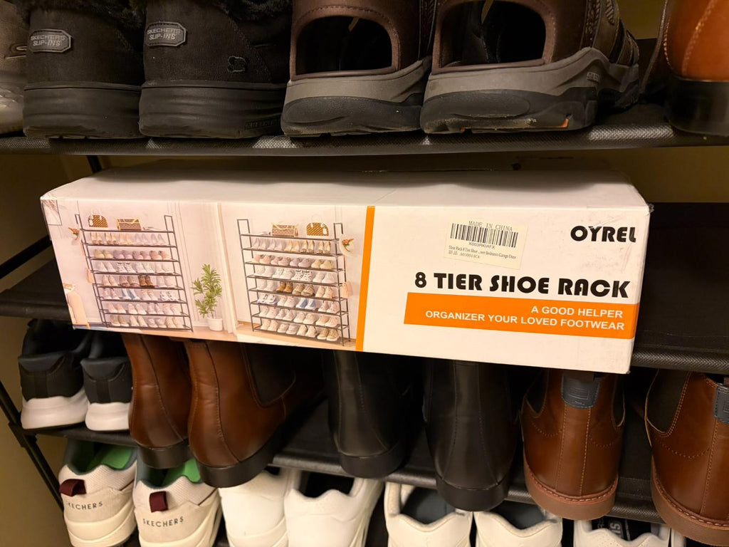 Oyrel 8 Tier Shoe Rack Lot #1