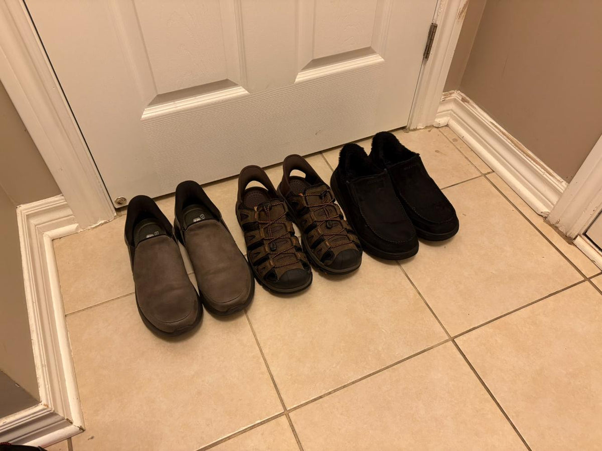 Skechers Mens Slip-On Shoes Lot