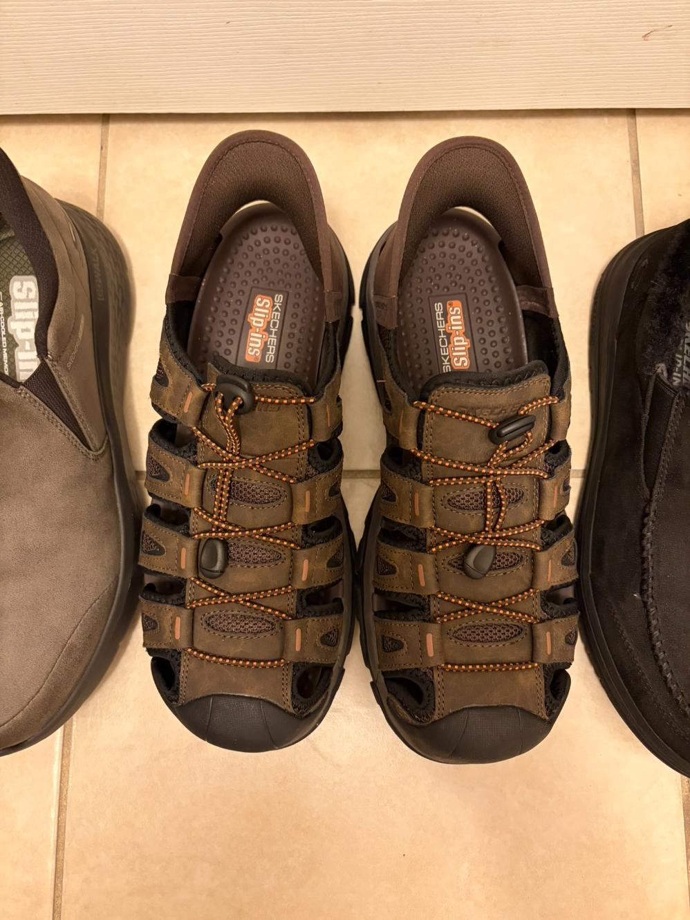 Skechers Mens Slip-On Shoes Lot
